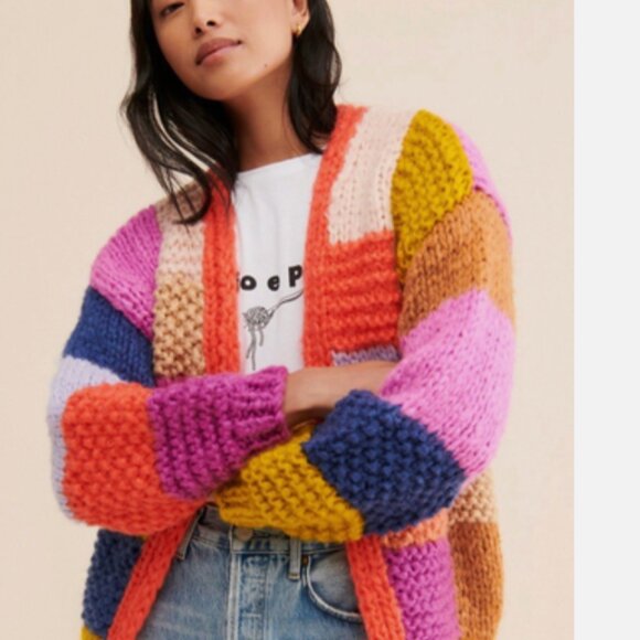 SAACHI CARDIGAN Sweater one size - Picture 1 of 7